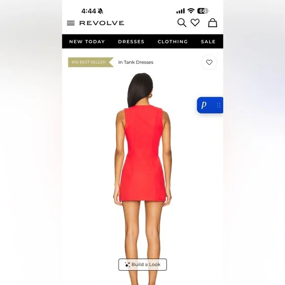 Revolve Selma Mini Dress in Red - Picture 3 of 4